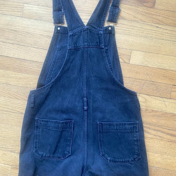 Topshop MOTO Overalls Shorts - Picture 2 of 5